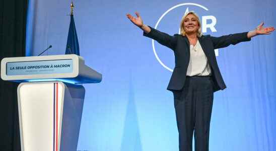 the RN and Marine Le Pen wake up in the