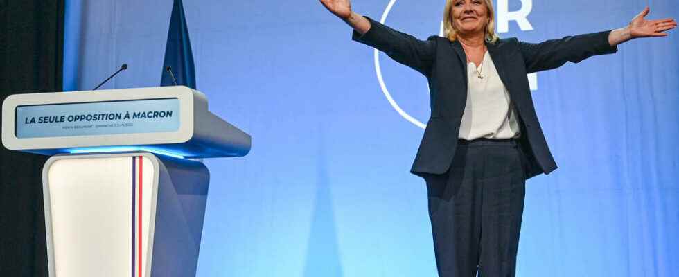 the RN and Marine Le Pen wake up in the