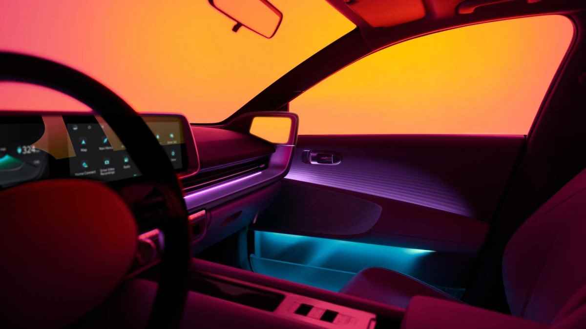 Hyundai Loniq 6 interior design