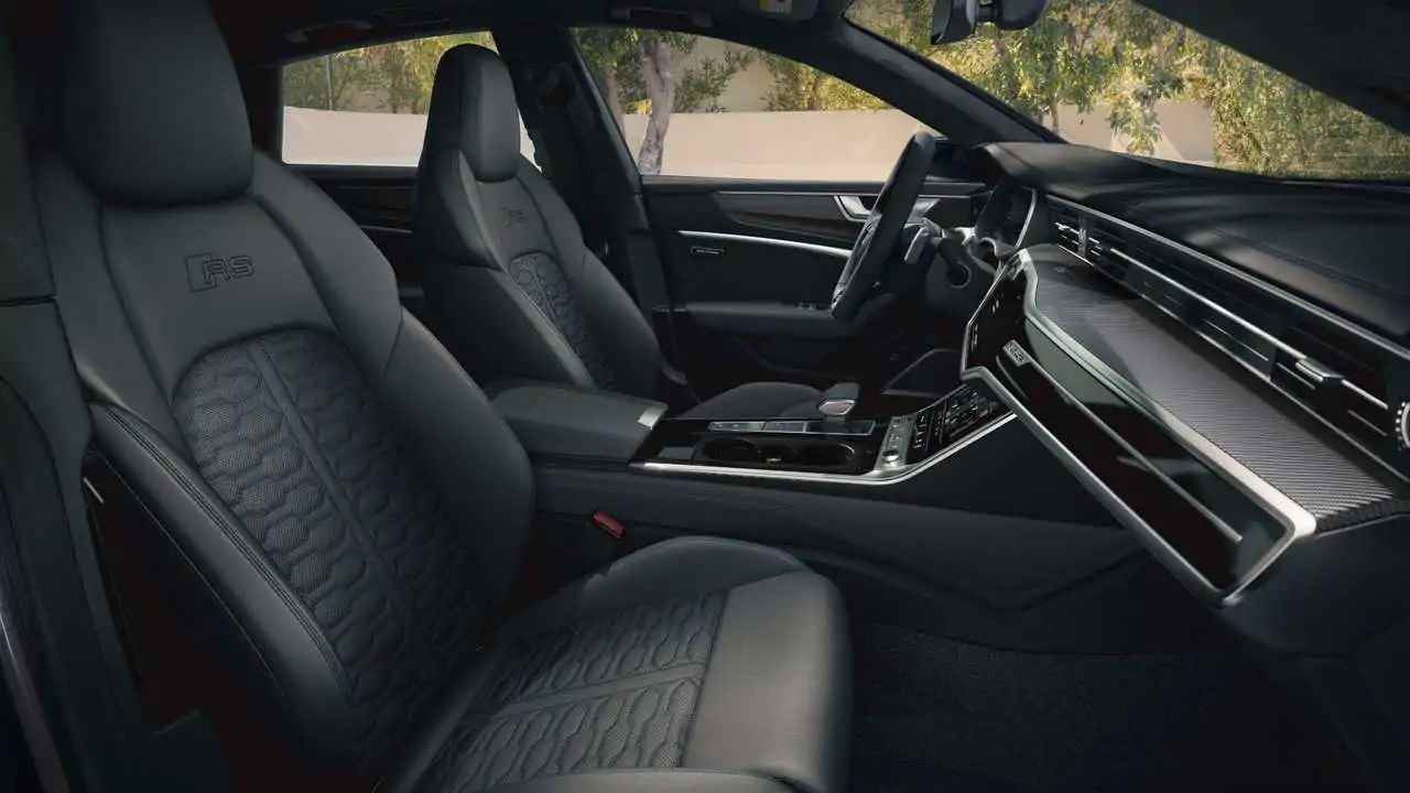 Audi RS7 Exclusive Edition interior view