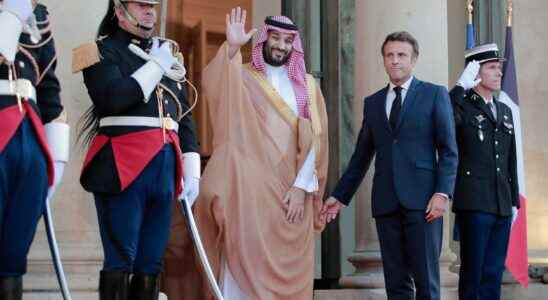 Bin Salman thanks Macron for warm reception