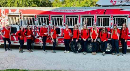 Canadian Cowgirls perform at Kentucky showcase
