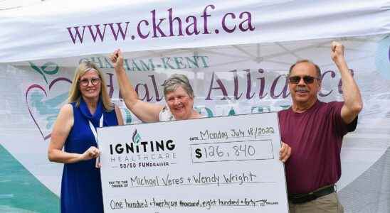 Chatham great grandparents win 126840 in health care draw