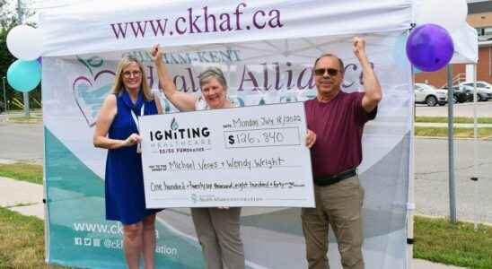 Chatham great grandparents win 126K in health care draw