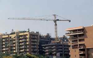 Construction production halt in May