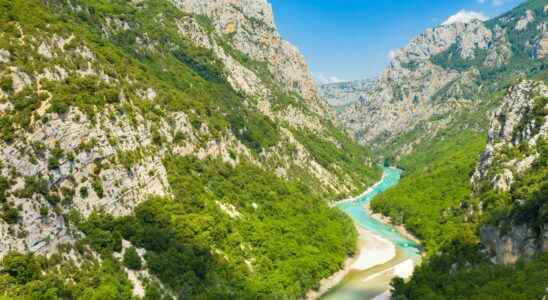 Drought the Gorges du Verdon and several lakes are at