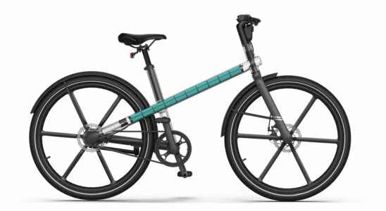 Electric bike that stands out with its modern and rational