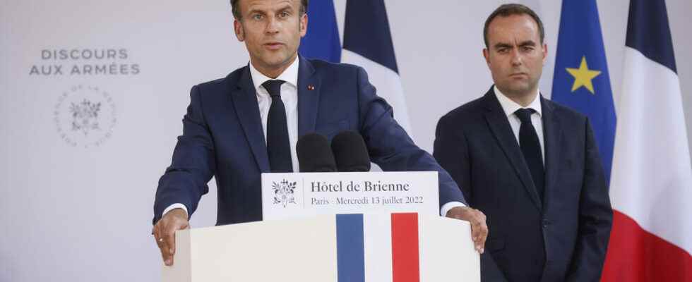 Emmanuel Macron wants to rethink all of French military devices