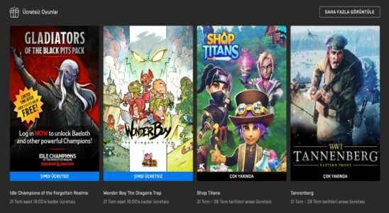 Epic Games Store free games July 21