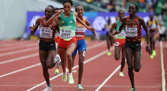 Ethiopias Letesenbet Gidey wins 10000m gold