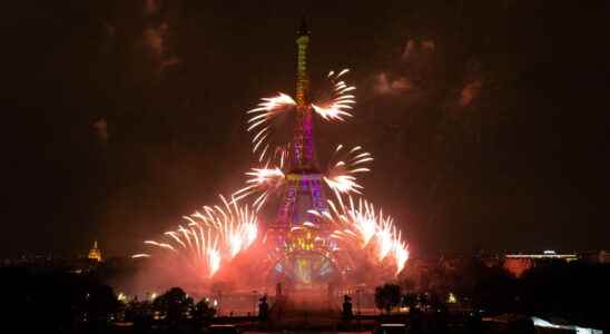 Fireworks on July 14 2022 places and times in Paris