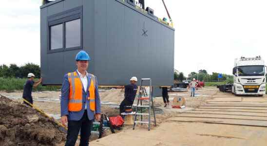 First temporary homes for Ukrainians arrive in Oudewater Unbelievable what