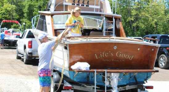 Great weather brings boaters out to Pottahawk party