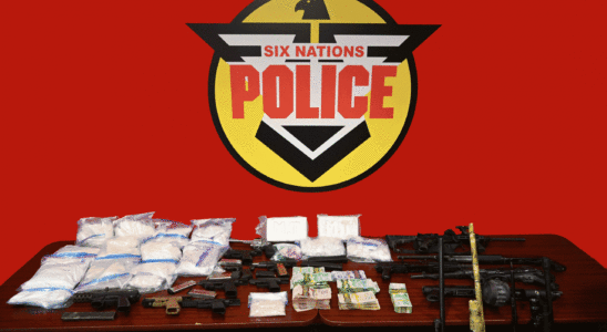 Guns drugs among 15M worth of items seized by police