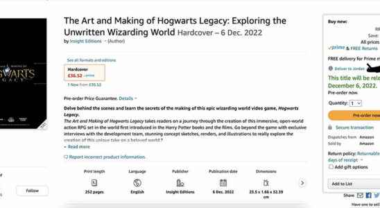 Hogwarts Legacy release date may have been revealed