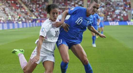 Iceland France Les Bleues concede a draw in the