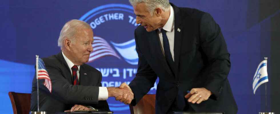 In Jerusalem Joe Biden pledges to do everything to prevent