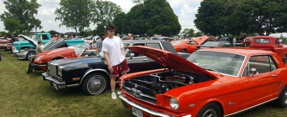 More than 200 vintage vehicles roll into Mitchells Bay for