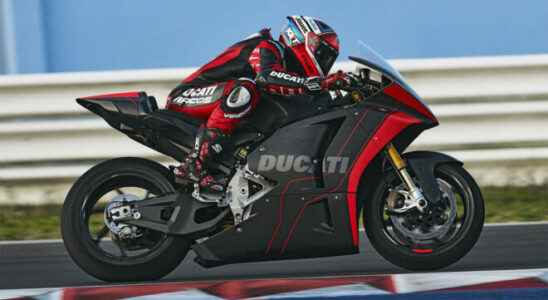 New technical details for Ducati electric race bike
