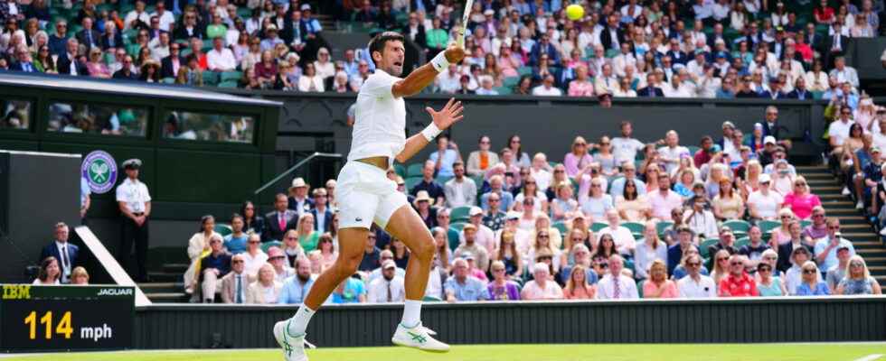 Novak Djokovic time and TV channel of his match against