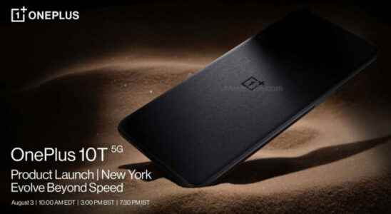 Official date given for the flagship OnePlus 10T
