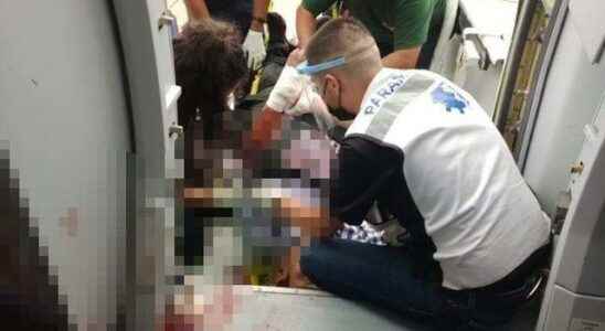 Passenger went to the toilet and tried to commit suicide
