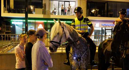 Police Central Netherlands follows holidaying young people to Knokke