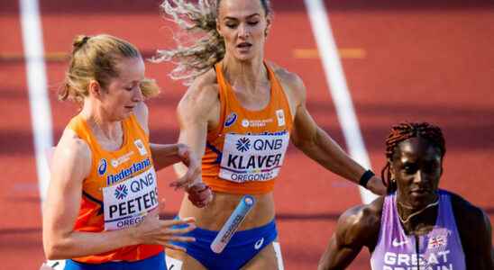 Relay team with Femke Bol misses World Cup final due
