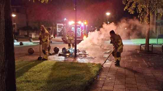 Shared scooters set on fire in Amersfoort again