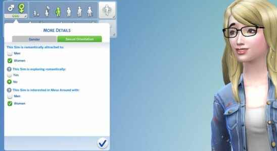Sims 4 sexual orientation feature coming