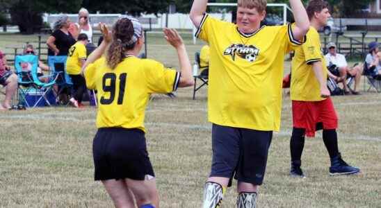 Special Olympics Sarnias soccer team hits the pitch after long