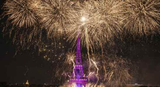 The most beautiful images of the fireworks of July 14