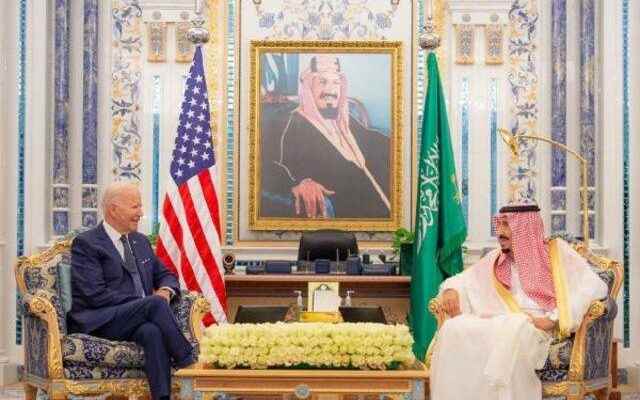 The world is watching US President Biden meets with King