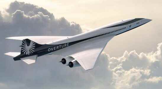 This is Overture the modern day Concorde