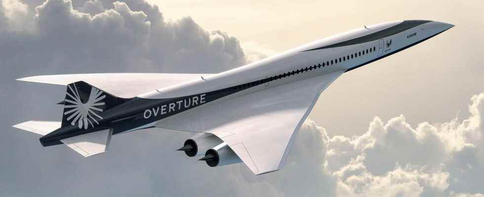 This is Overture the modern day Concorde