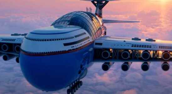 This plane hotel for cruises with 5000 passengers is a dream