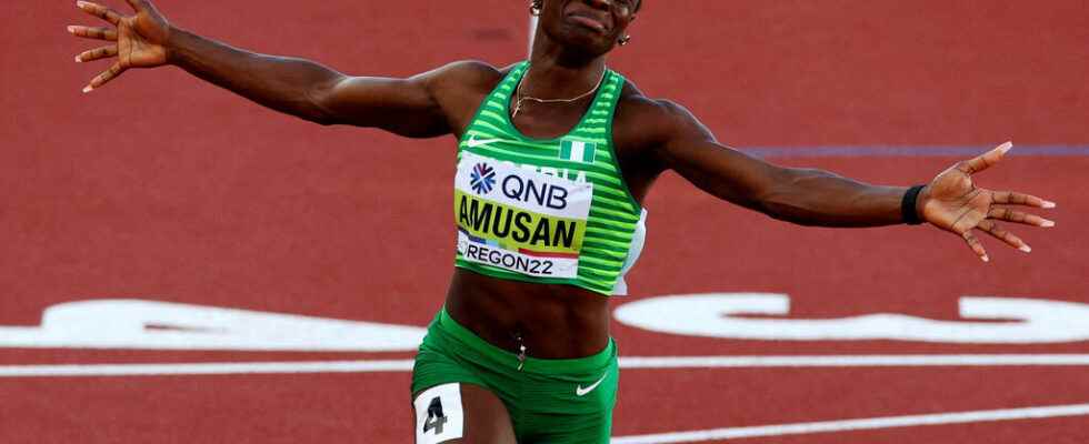 Tobi Amusan gold for Nigeria at Worlds
