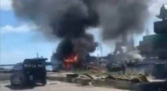 Ukraine announced Attack on Odessa port from Russia It happened