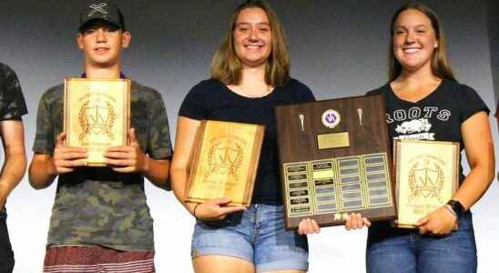 Valley Heights Secondary School recognizes its top athletes