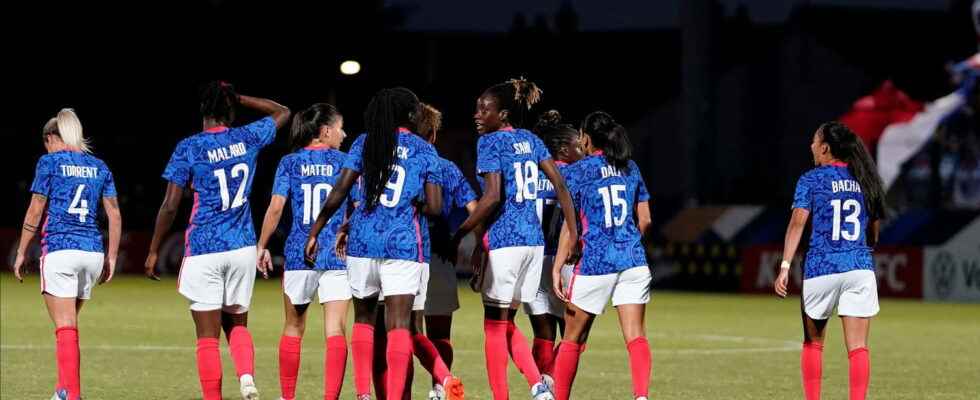 Womens Euro 2022 calendar matches of the French team