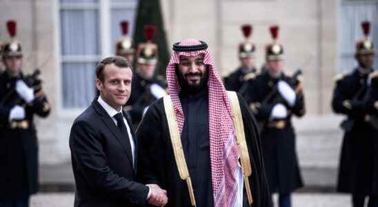 criticized but received by Macron to talk about oil