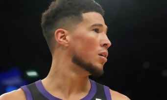 soon the official announcement Devin Booker on the cover of