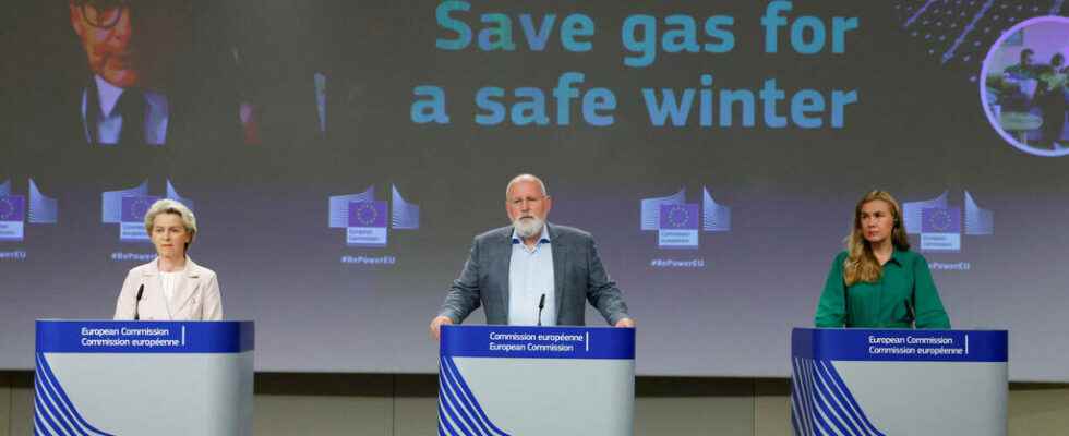 the European Commission asks member countries for energy reductions