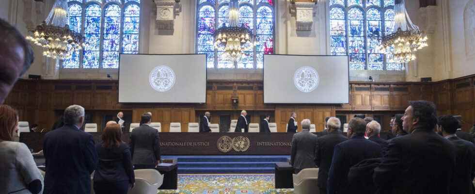 the International Court of Justice assumes jurisdiction