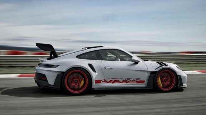 2023 Porsche 911 GT3 RS First production Porsche with DRS