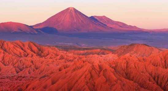 A deep sinkhole has formed in the Atacama Desert in