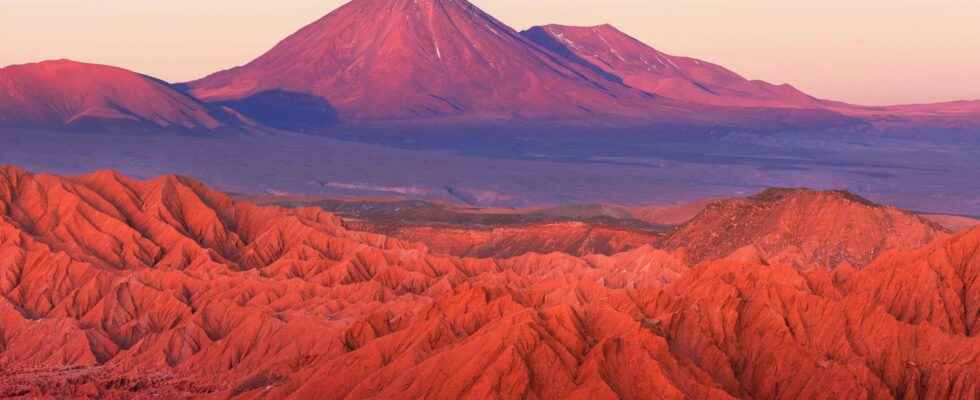 A deep sinkhole has formed in the Atacama Desert in