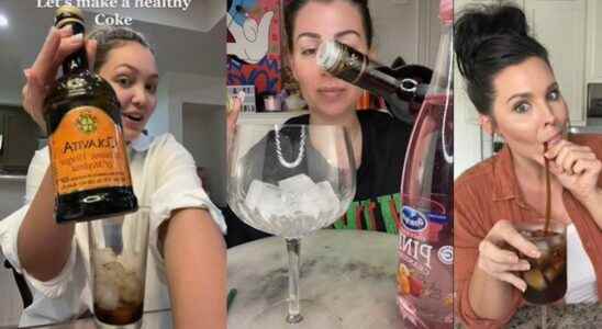 A new Tiktok tip highlights a supposedly healthy Coca Cola recipe