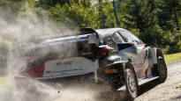 A rare situation in the Jyvaskyla World Rally Championship The