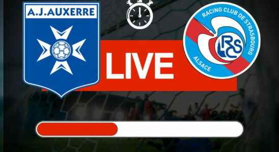 AJ Auxerre Strasbourg follow the match live with commentary